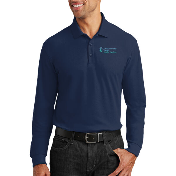 OCH - Long Sleeve Core Classic Pique Polo Thumbnail