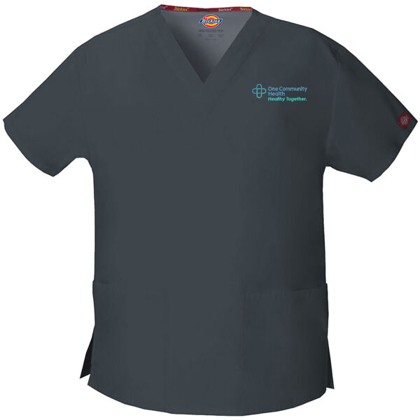 One Community - Dickies EDS Ladies Signature V-Neck Top Thumbnail